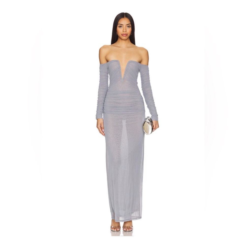 x REVOLVE Odella Maxi Dress in Ash Blue
House of Harlow 1960